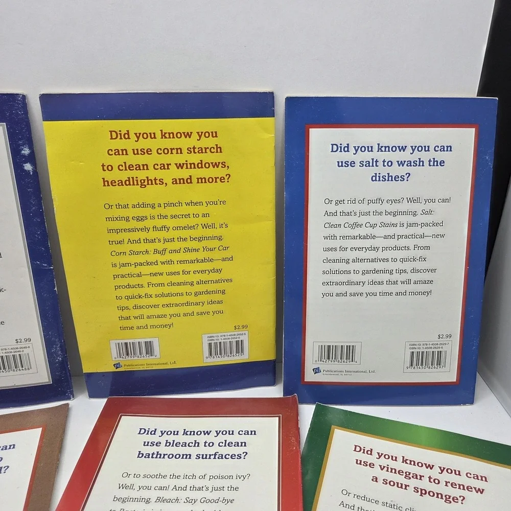 Household Hints Books Set of 10